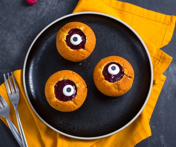 Spooky Bull's Eye Muffins