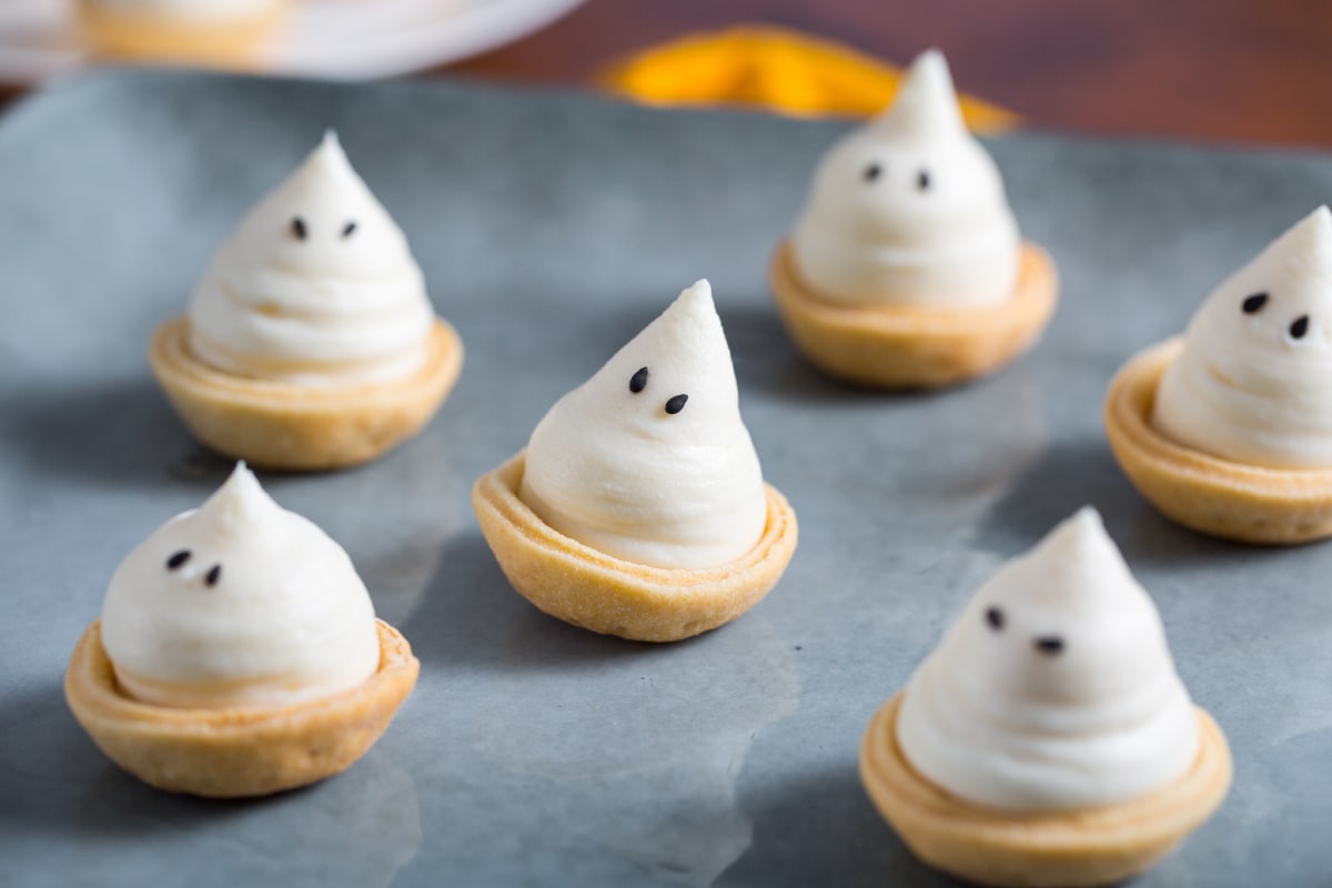Ghost Tartlets with Grana Padano