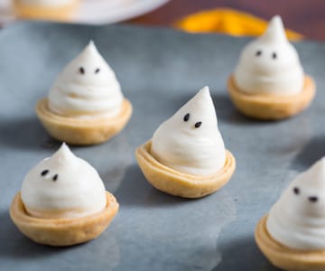 Ghost Tartlets with Grana Padano