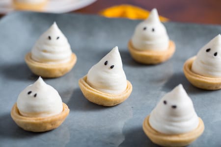 Ghost Tartlets with Grana Padano