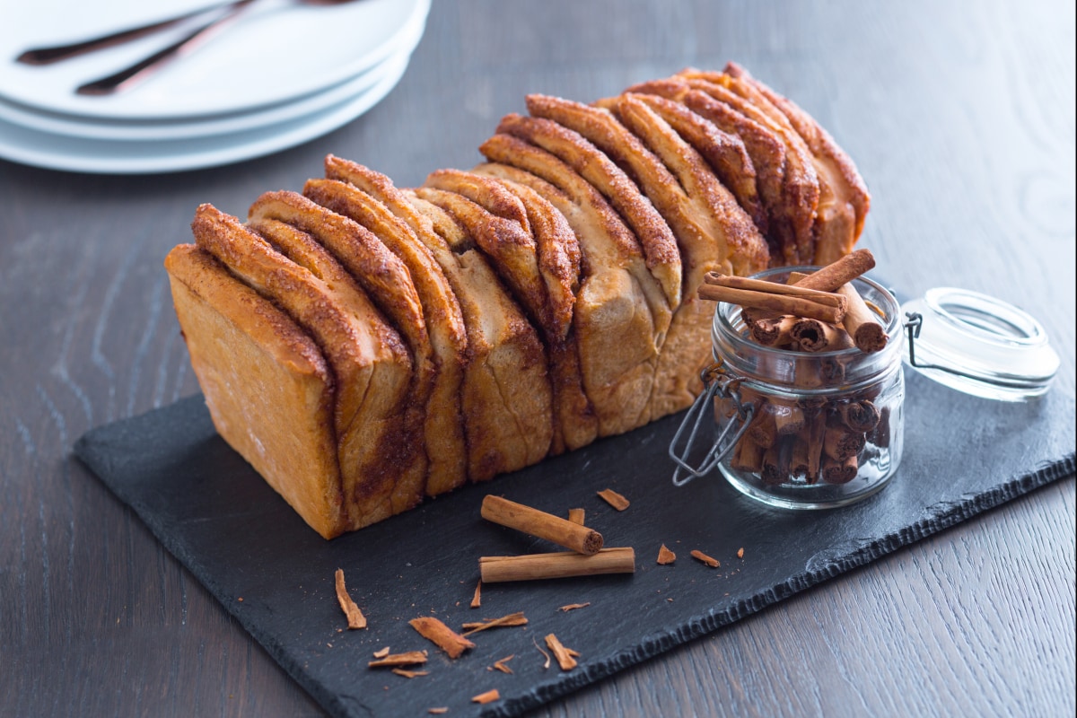 Cinnamon pull apart bread