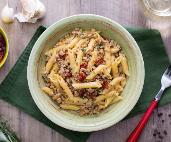 Penne with Turkey Ragù