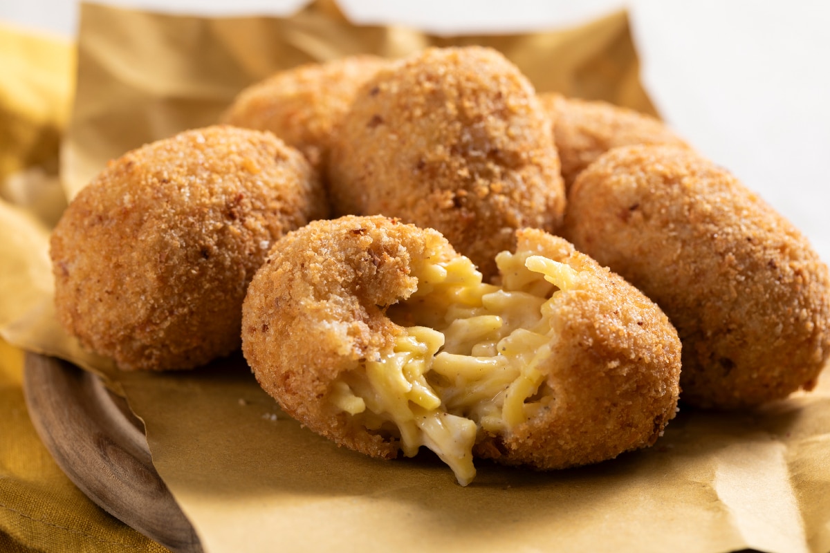 Cacio e pepe supplì