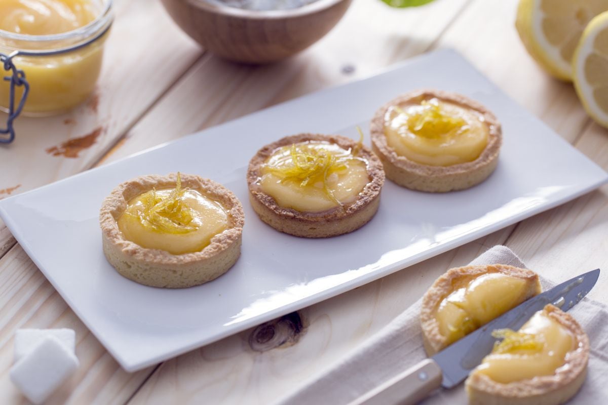 Lemon Curd Tartlets