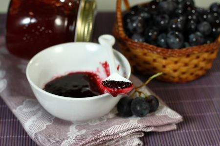 Strawberry Grape and Cinnamon Jam