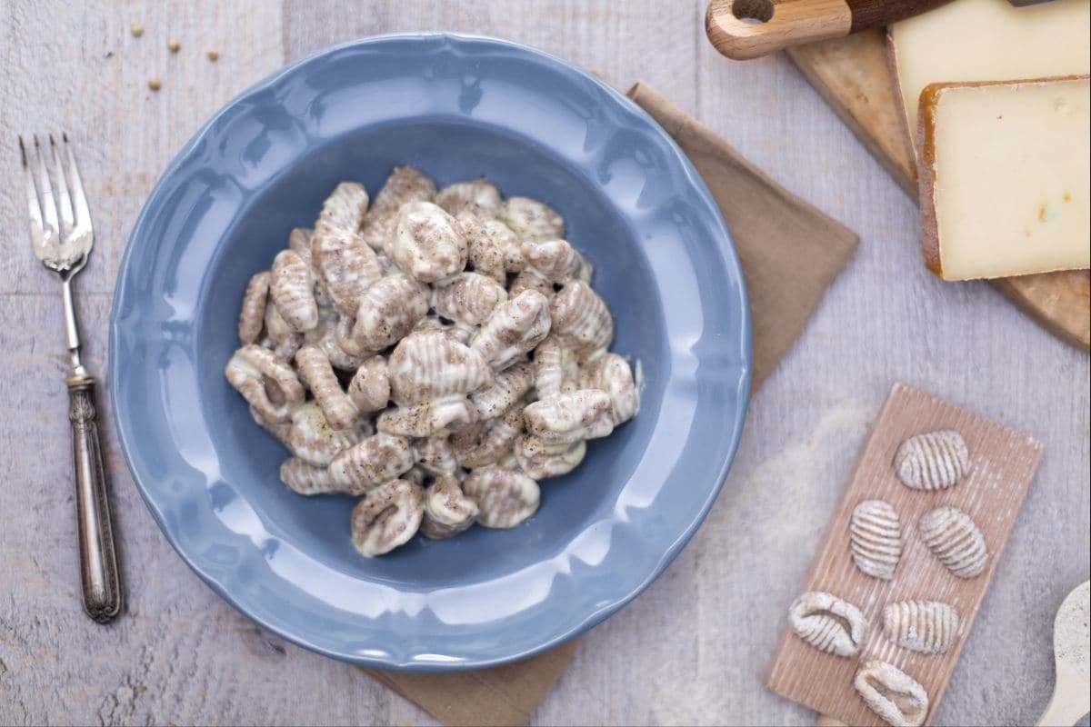 Gnocchi with Cheese Sauce