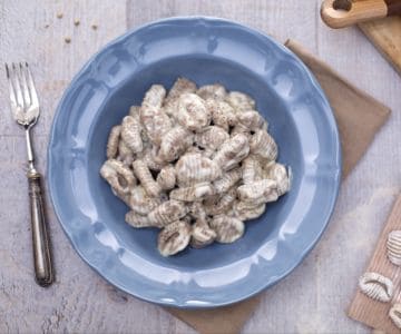 Gnocchi with Cheese Sauce
