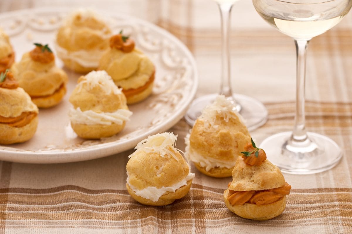 Crab and Cheese Puffs