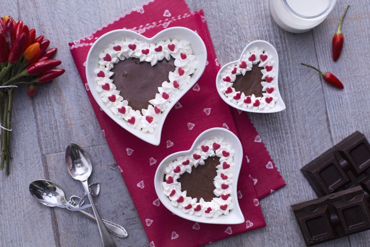 Chocolate and Chili Mousse