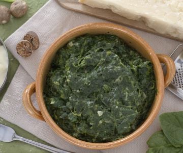 Rich Spinach with Béchamel
