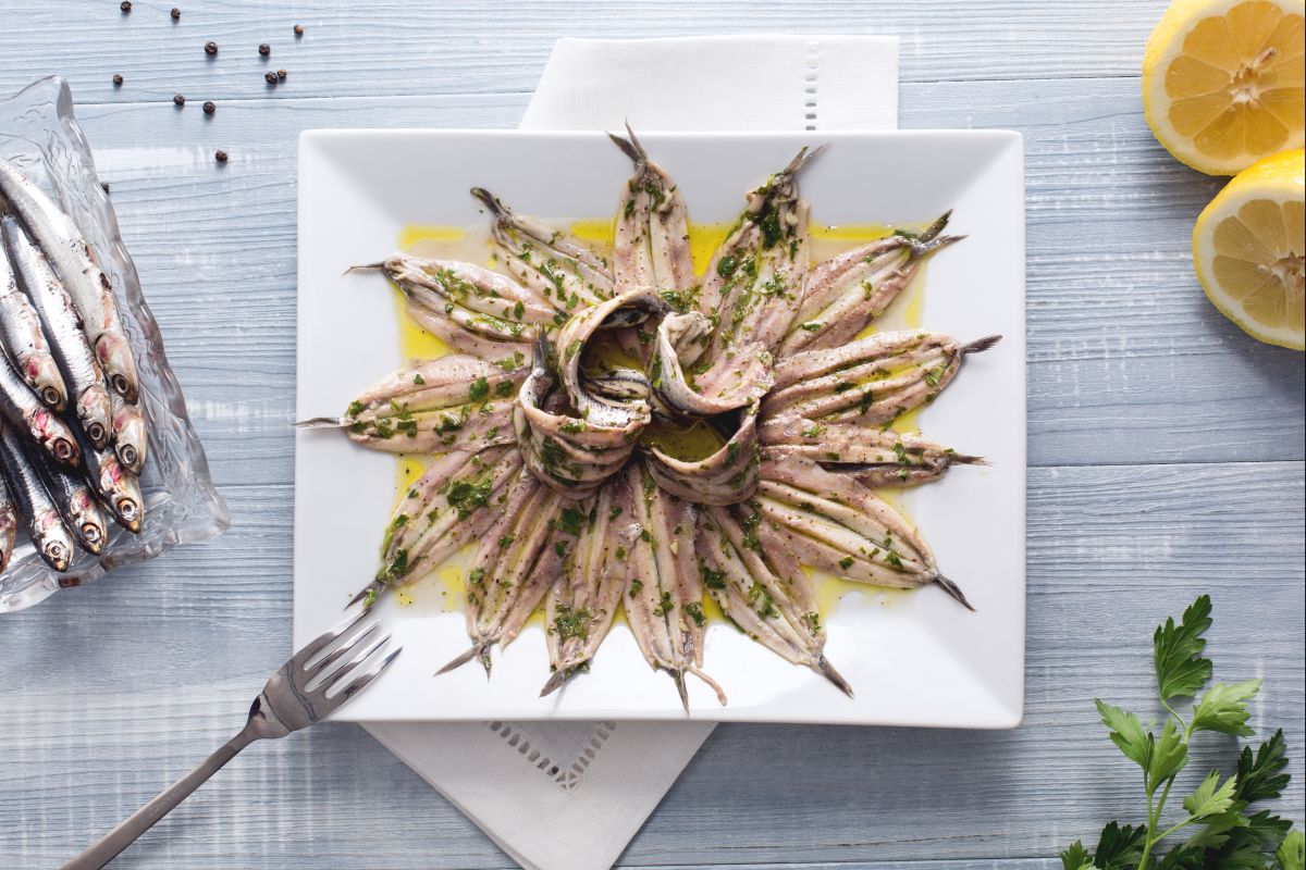 Marinated Anchovies