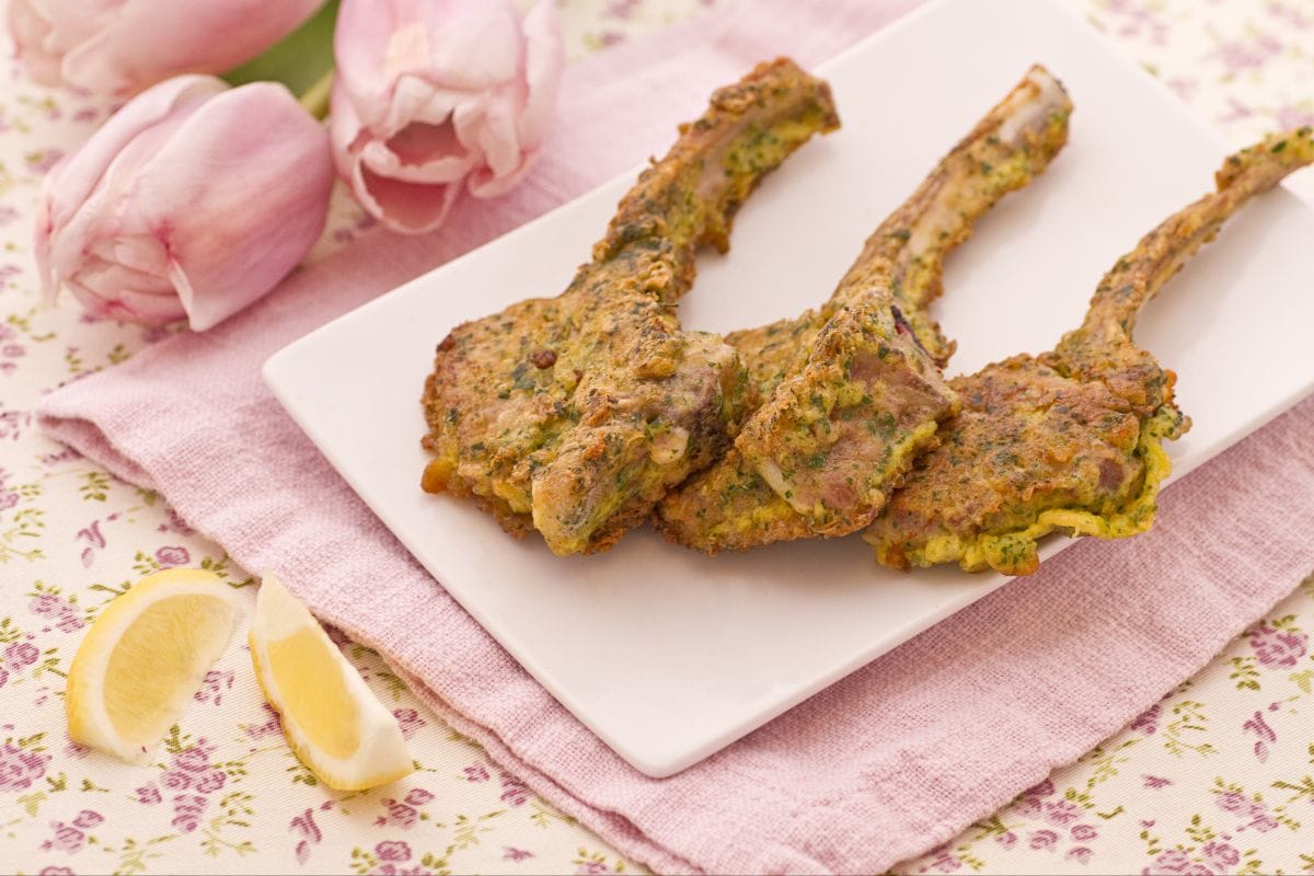Parmesan and Parsley Lamb Chops