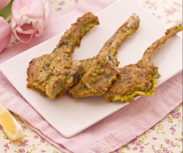 Parmesan and Parsley Lamb Chops