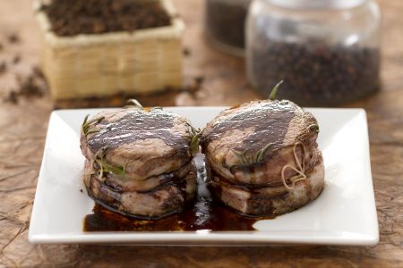 Filet Mignon Medallions with Balsamic Vinegar