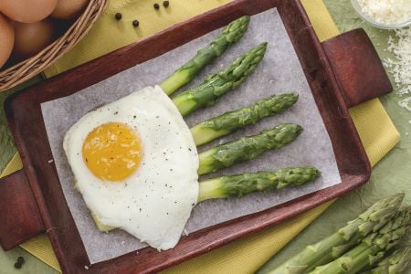 Asparagus Milanese