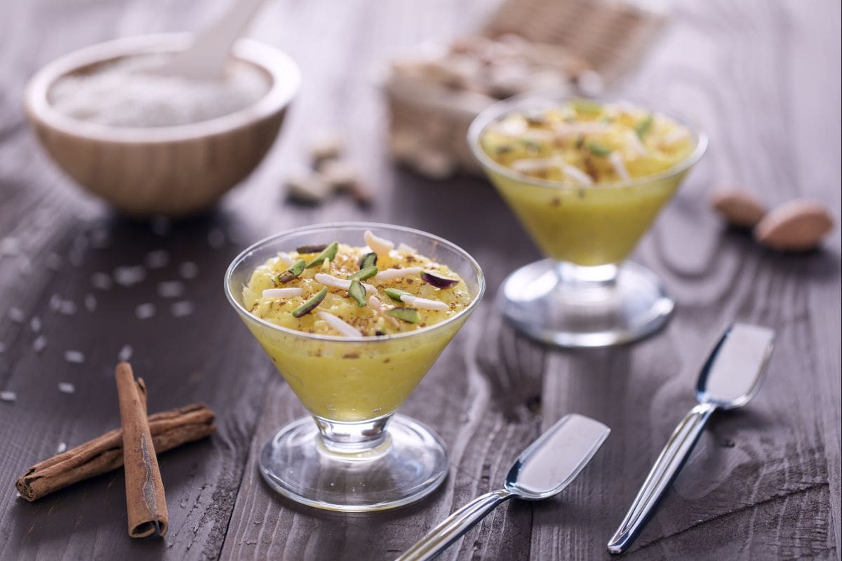 Saffron Rice Pudding