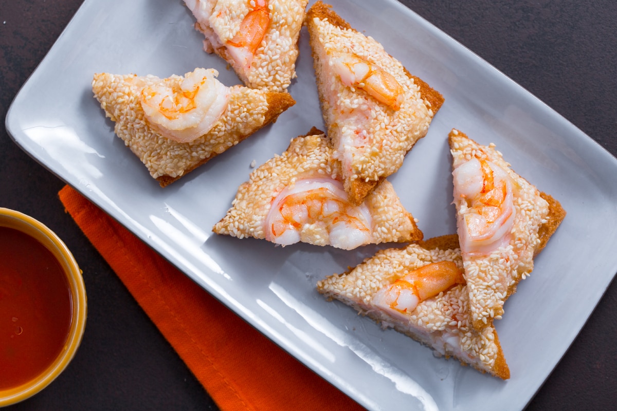Sesame Shrimp Toast