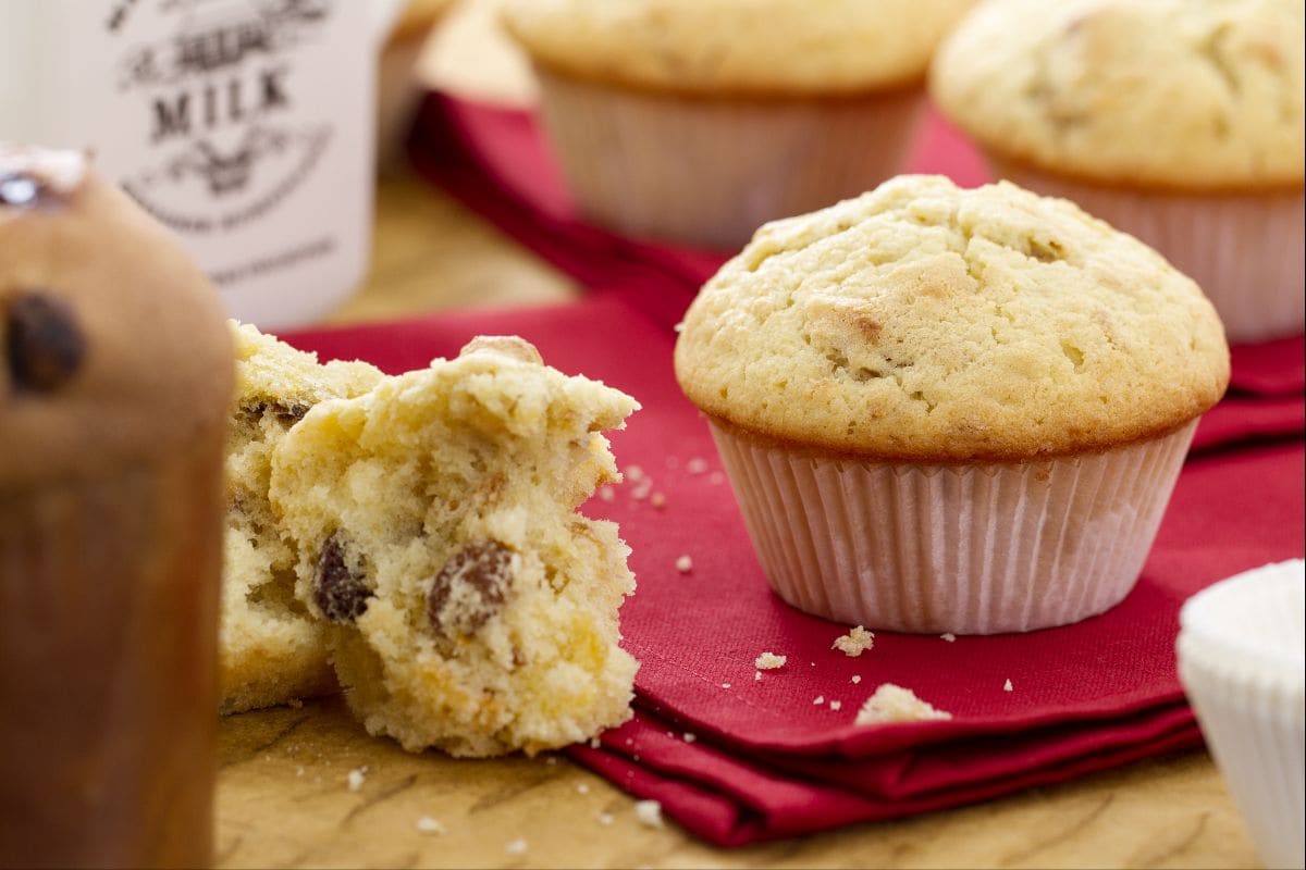 Panettone muffins
