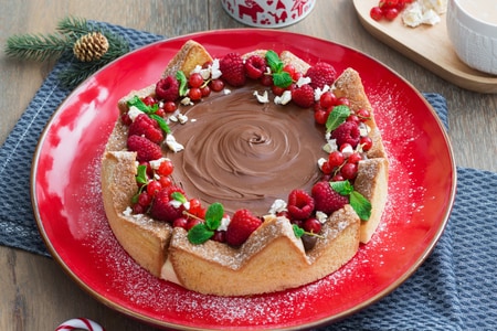 Pandoro ring with Nutella®