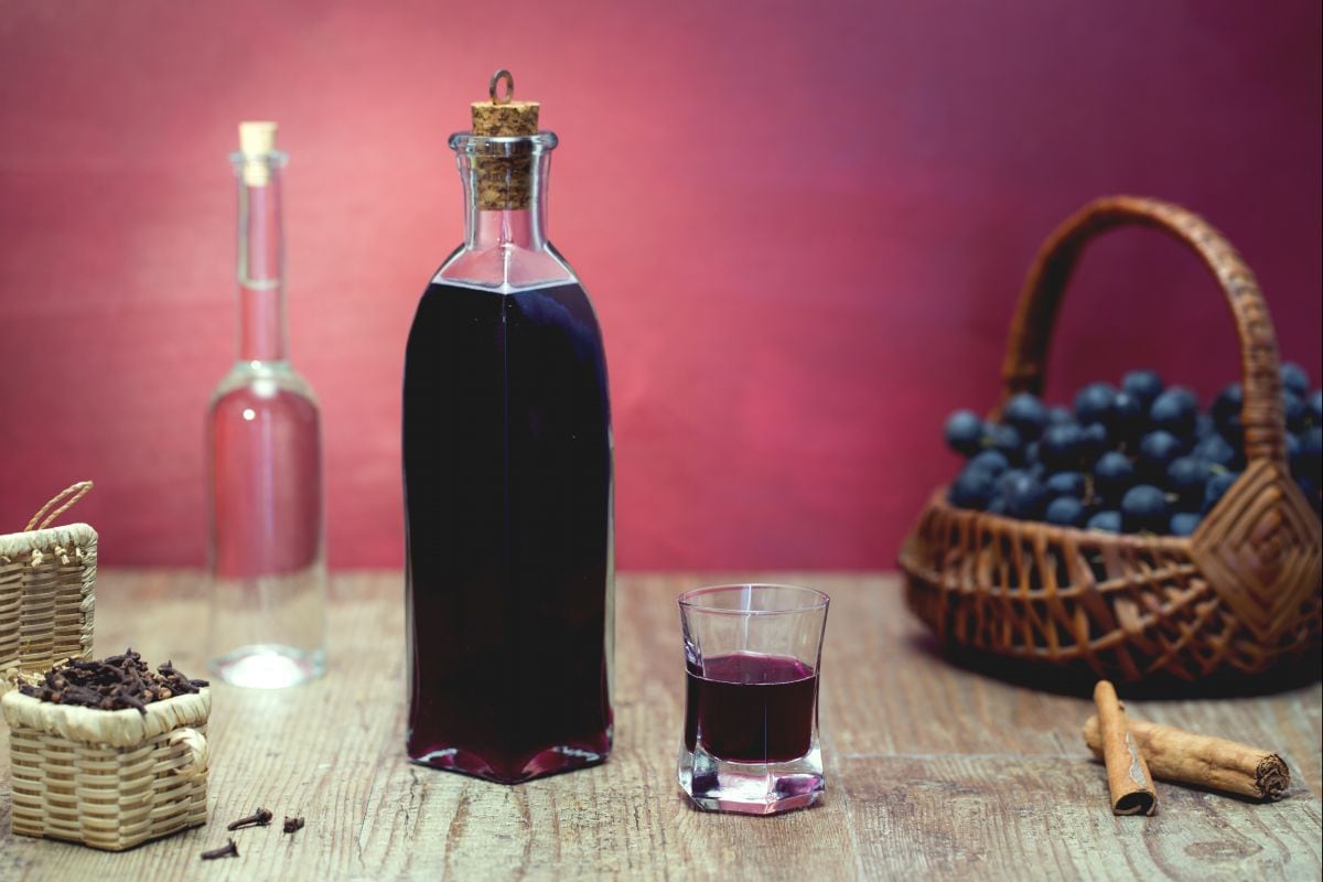 Strawberry Grape Liqueur