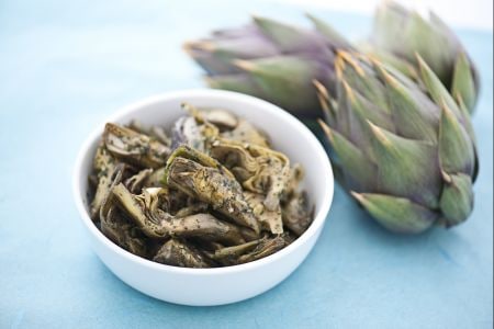 Artichokes sautéed