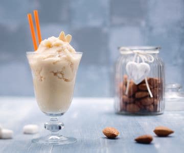Almond granita
