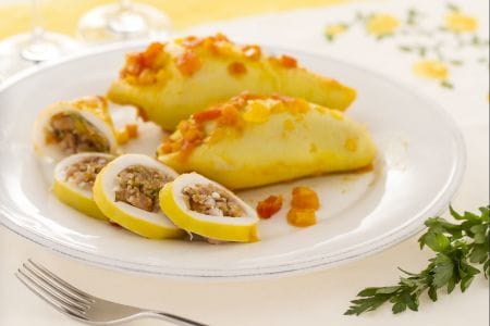 Andalusian Stuffed Squid