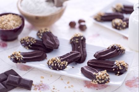 Double Chocolate Viennese Biscuits