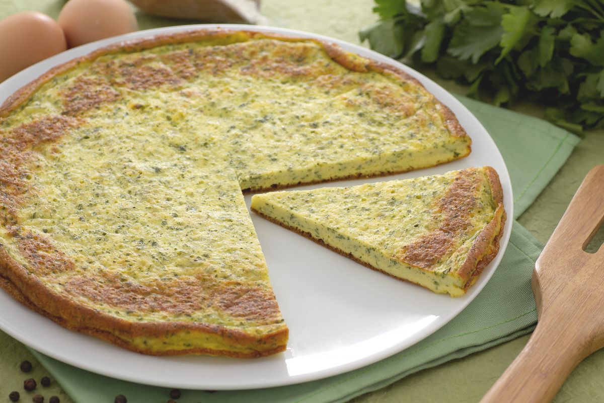 Light Parsley Omelette