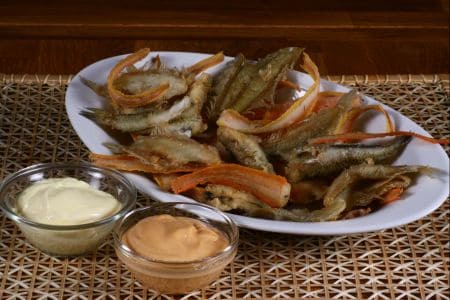 Mixed fry of fresh catch