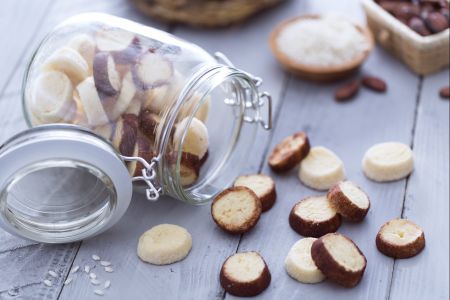 Diamantini (cookies) with rice flour