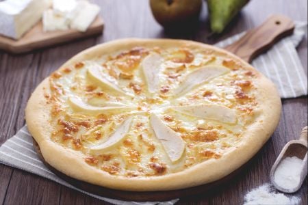 Pear and Brie Pizza