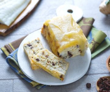 Cod terrine with apple sauce