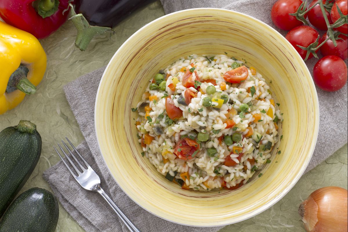 Vegetable risotto
