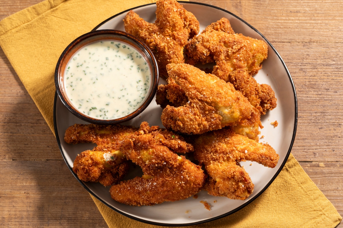 Fried chicken wings