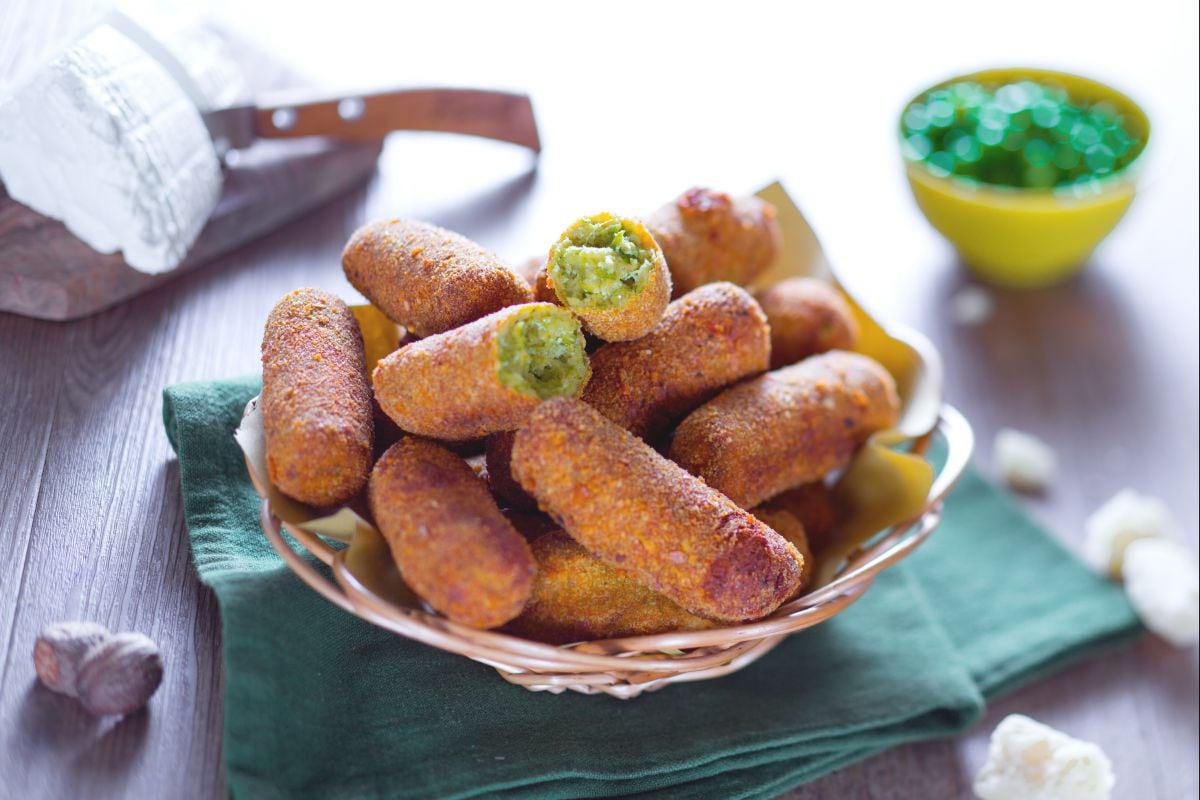 Pea and Ricotta Croquettes