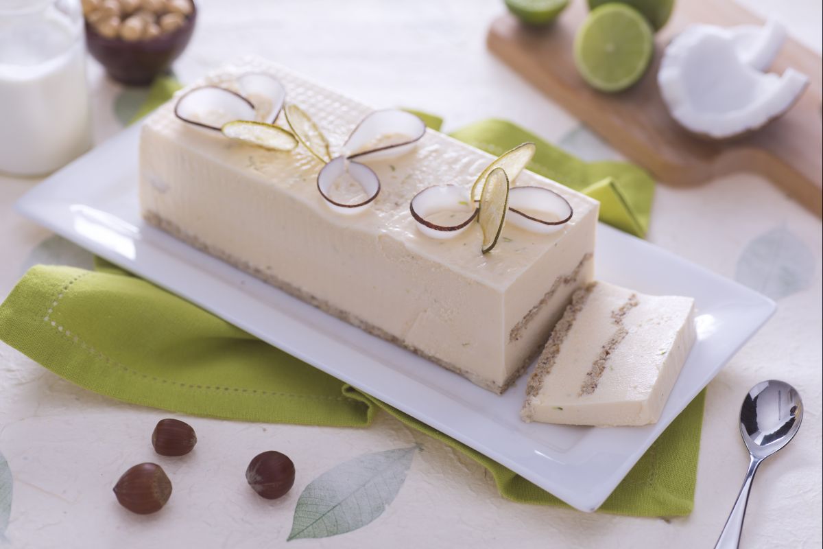 Coconut and Lime Bavarian