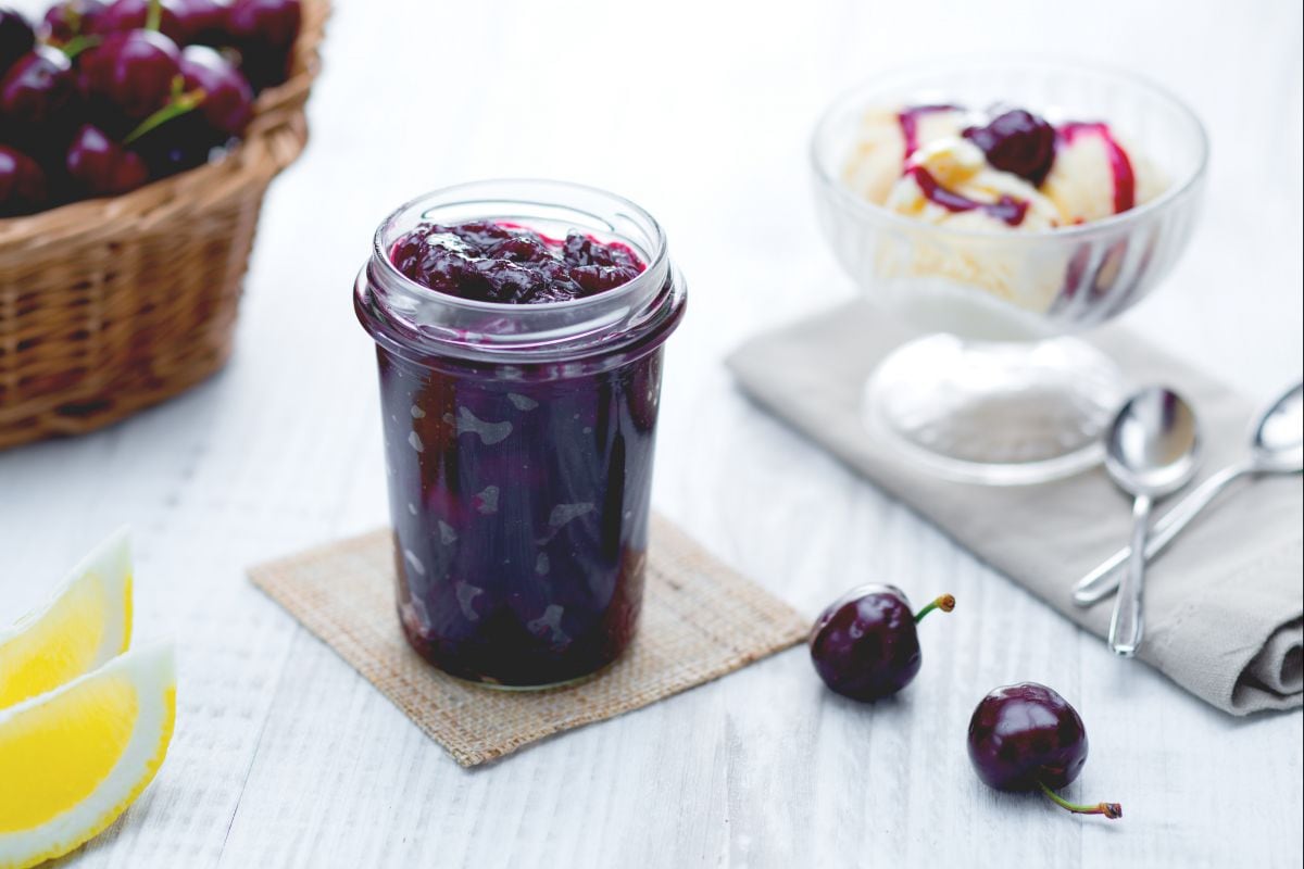 Cherry and Vanilla Compote