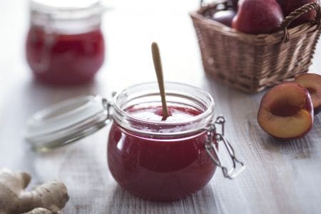 Plum and Ginger Jam