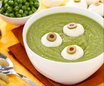 Halloween Velouté with Little Eyes