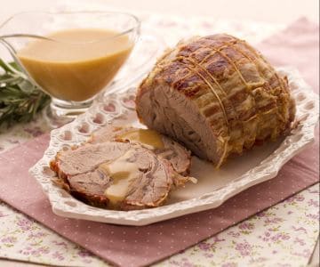 Roast with cream