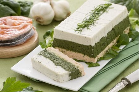 Fish and Spinach Terrine