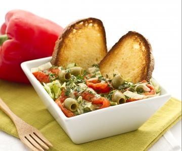 Celery and Pepper Salad