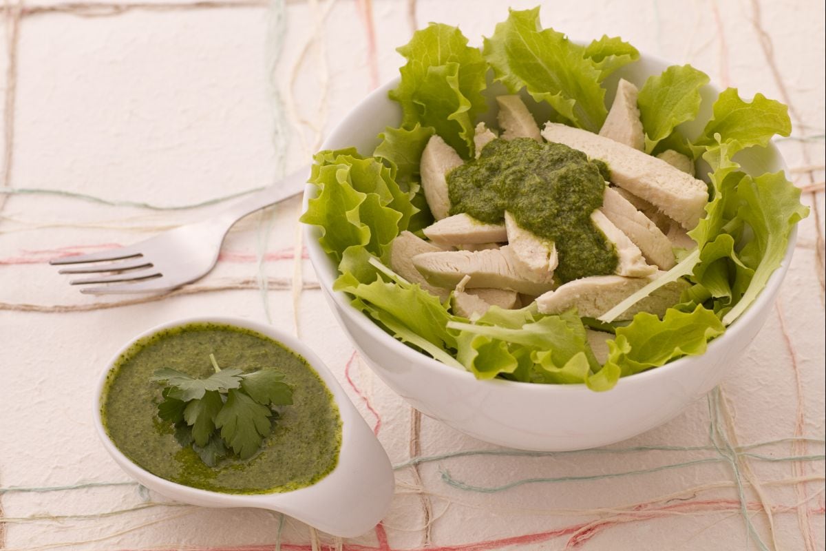 Chicken in Green Sauce