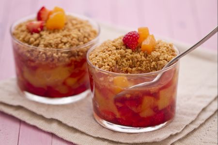Peach Crumble