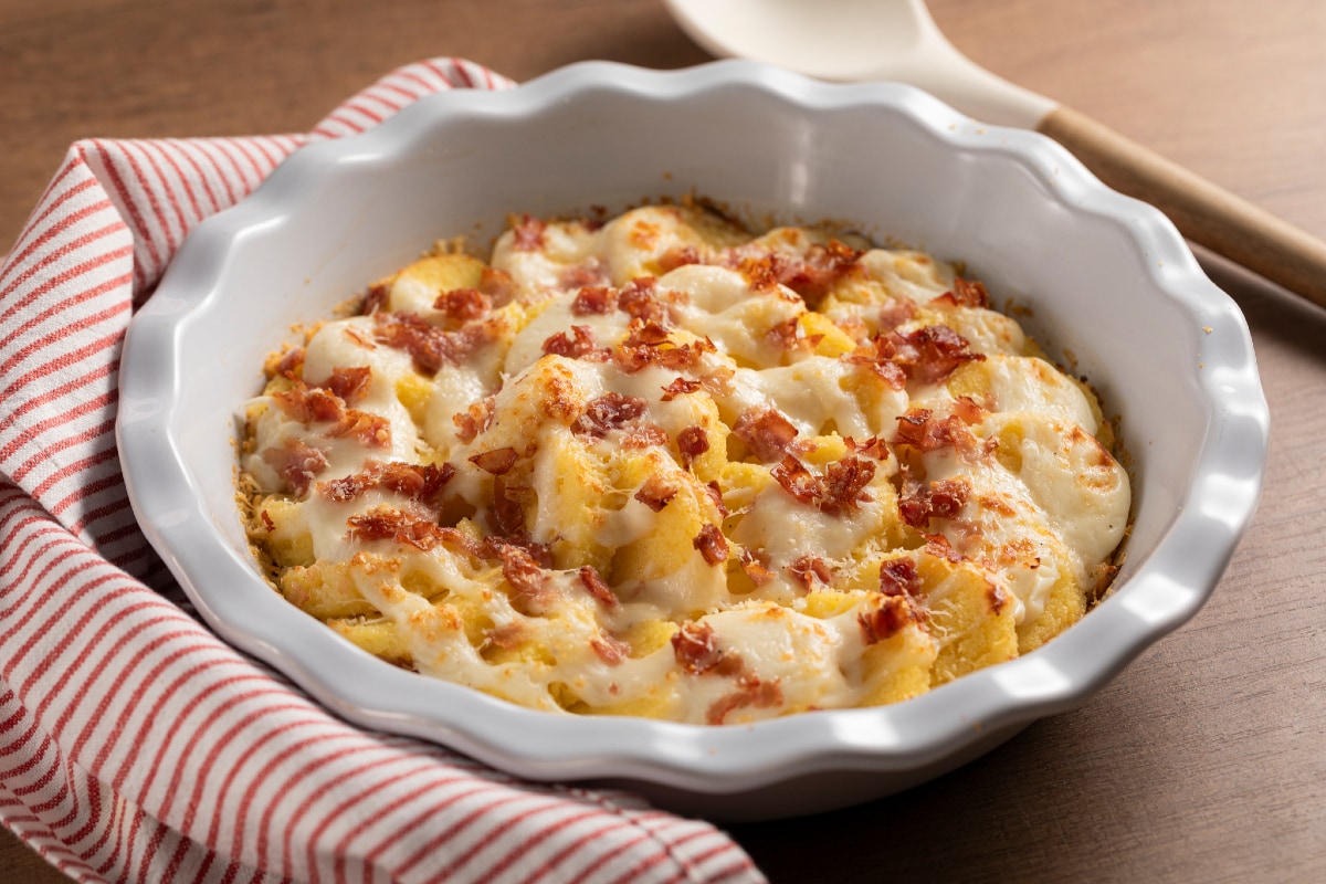 Roman-style baked gnocchi