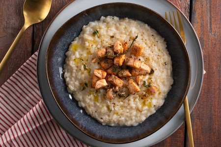 Salmon Risotto