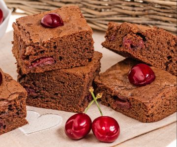 Chocolate and Cherry Cake
