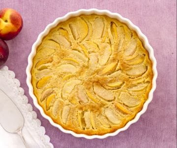 Peach Clafoutis