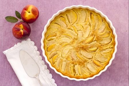 Peach Clafoutis